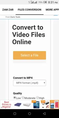 Video Converter Pro android App screenshot 0