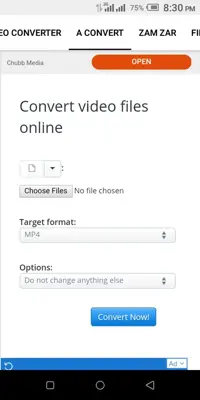 Video Converter Pro android App screenshot 2